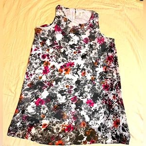 Floral tank dress